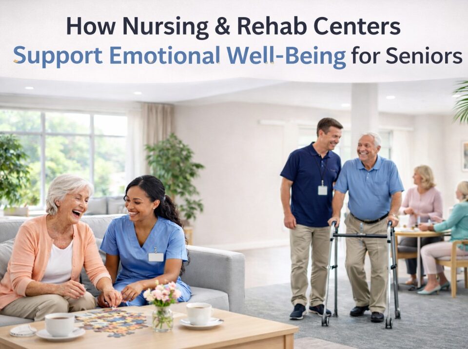 How Nursing & Rehab Centers Support Emotional Well-Being for Seniors - BayviewRehab