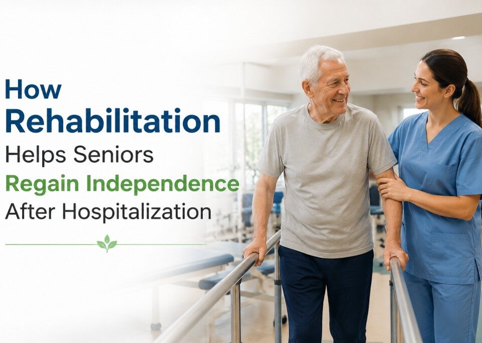 How Rehabilitation Helps Seniors Regain Independence After Hospitalization